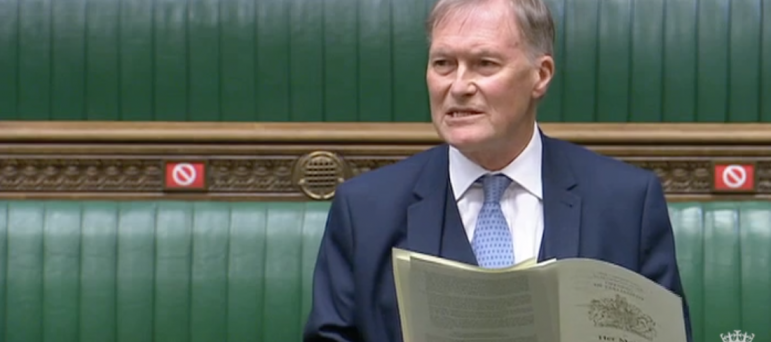 Sir David speaks at the Queen’s Speech